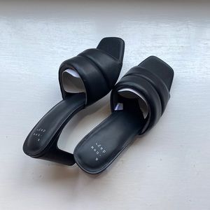 A new day Lilah heeled sandals nwt with box